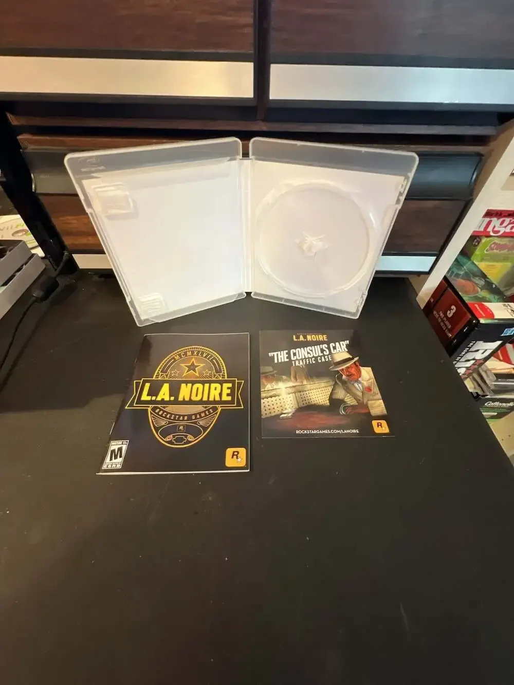 L.A. Noire for PlayStation 3 Manual and Case only